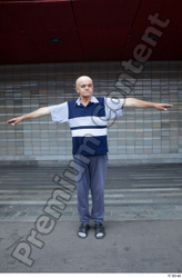 Whole Body Man T poses White Casual Average Standing Street photo references